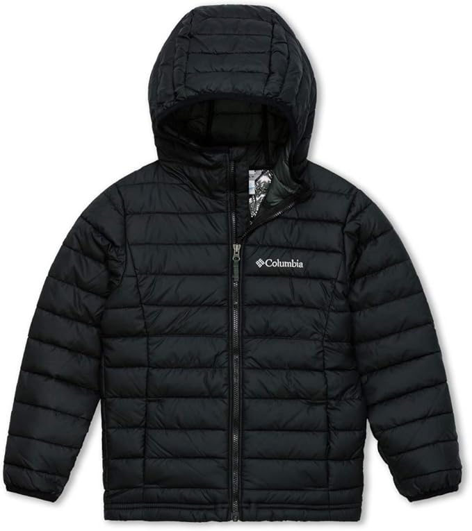 Columbia Boys' Powder Lite Hooded Jacket Powder Lite Hooded Jacket (pack of 1)