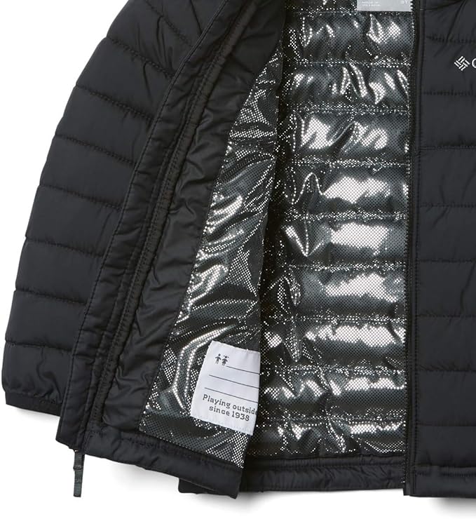 Columbia Boys' Powder Lite Hooded Jacket Powder Lite Hooded Jacket (pack of 1)